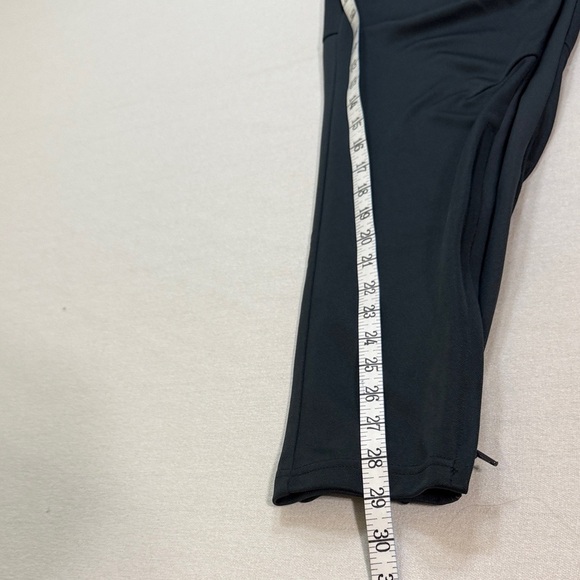 Adidas Black Joggers with White Stripes - Picture 5 of 9